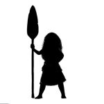 Cortador Silhueta da Moana - 5cm