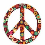 Cortador Simbolo Paz e Amor 6cm