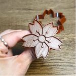 Cortador e Marcador Flor de Cerejeira/Sakura 6cm