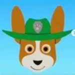 Cortador Rostinho Patrulha Canina Tracker - 7cm