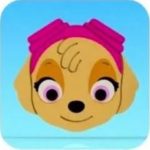 Cortador Rostinho Patrulha Canina Skye - 7cm