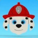 Cortador Rostinho Patrulha Canina Marshall - 7cm