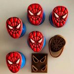 Cortador e Marcador Homem Aranha - 3,5cm