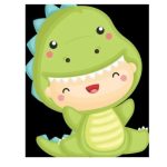 Cortador Modular Dino Baby - 6cm