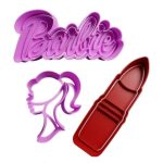 Kit Cortadores Barbie 1 - 5cm