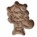 Cortador e Marcador Macaco Circo - 6cm