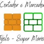 Cortador e Marcador Super Mário Tijolo