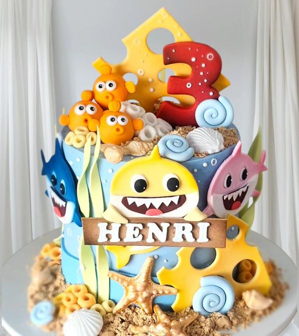 Cortador Modular Baby Shark Frente