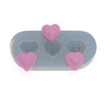 Molde Trio de Corações