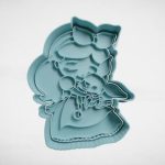 Cortador e Marcador Princesa Alice - 9cm