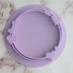 Marcador Circular  Coração Modelo 1 - 7cm