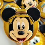 Cortador Rosto Mickey e Minnie Safari - 7cm