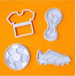 Kit Cortador e Marcador Futebol - 4cm/6cm