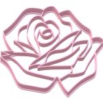 Cortador Bela e a Fera Rosa 2