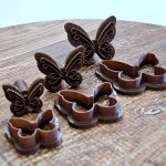 Kit Cortadores e Marcadores Borboletas de Arabesco