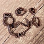 Cortador Modular Dinossauro Modelo 8