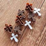 Kit Cortadores e Marcador Cruz Batizado - 3,5cm