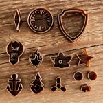 Kit Cortadores Escudos Patrulha Canina - 3,5cm