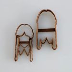Cortador Rosto Wandinha Modelo 2 - 6cm