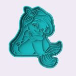 Cortador e Marcador Sereia - 5cm