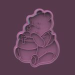 Cortador e Marcador Ursinho Pooh -6cm