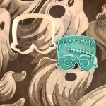 Cortador e Marcador Halloween Rosto Frankenstein