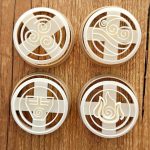 Kit Cortadores e Marcador Simbolos do Avatar - 6cm