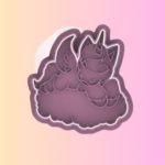 Cortador e Marcador Unicórnio Núvem