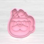 Cortador e Marcador Caneca Papai Noel