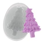 Molde Árvore de Natal Com Estrela