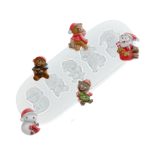 Molde Quinteto de Natal