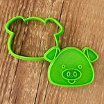 Cortador e Marcador Fazendinha Rosto Porquinho