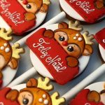 Cortador e Marcador Rena + Tag - 7cm