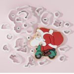 Cortador Modular Papai Noel Motinha