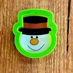 Cortador Rosto Boneco de Neve