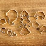 Kit Cortadores 4 Princesas  - 7cm