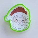 Cortador Rosto Papai Noel Modelo 2