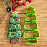 Cortador  Pinheiro de Natal Puzzle / Quebra Cabeca