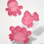 Kit Trio Animais Fundo do Mar - 3,5cm
