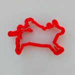 Cortador Contorno Montaria no Touro - 6cm