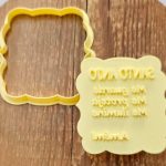 Cortador e Marcador Frase Santo Anjo