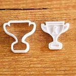 Cortador e Marcador Taça de Futebol - 5cm