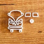 Cortador Kombi Filme Carros - 5cm