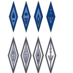 Cortador Frozen Simbolo Elementos