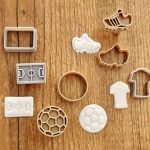 Kit Cortadores e Marcador Futebol - 3cm