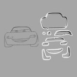 Cortador Carros Macqueen - 5cm