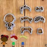 Kit Cortador Modular Bonequinhas - 5cm