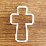 Cortador Contorno Cruz - 10cm