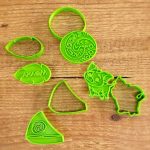 Kit Cortador e Marcador Moana 2 - 4 Peças