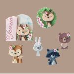 Kit Cortador Modular Animais do Bosque